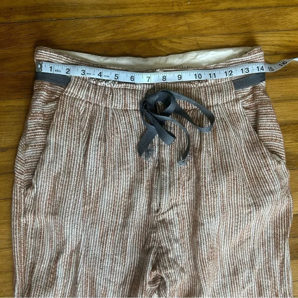 Revolve Free People Light at Sunrise Crop Pants (gray belt version)